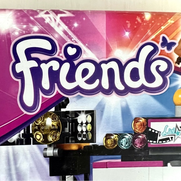 NEW Lego Friends Pop Star TV Studio with Livi Set 41117 Sealed in Box 194 Pieces - Picture 9 of 16